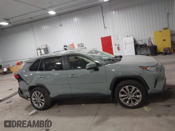 2019 Toyota RAV4 XLE Premium with VIN JTMA1RFV7KD513993, listed as a IAAI auction lot 41774447 with 51,378 mi miles. Bid and sale history available at carsss.com. Image 13.