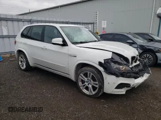 2013 BMW X5 M with VIN 5YMGY0C55D0C11533, listed as a Copart auction lot 85148774 with 53,538 mi miles and Salvage Title. Bid and sale history available at carsss.com. Image 4.