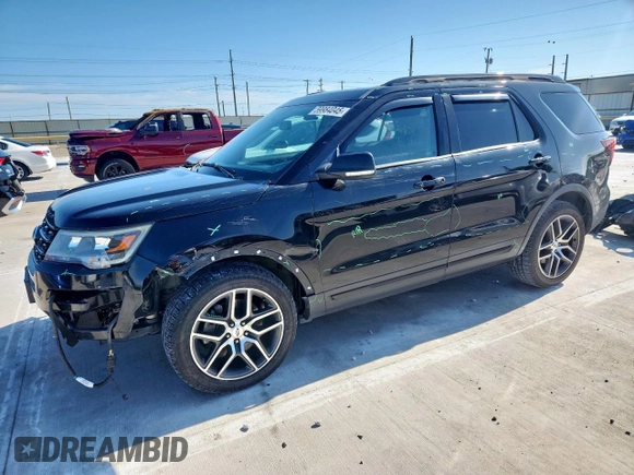 2017 Ford Explorer Sport с VIN 1FM5K8GT6HGD41027, выставлен на аукционе Copart как лот 59984045 с пробегом 114 418 миль миль и Списание • Salvage title. История ставок и продаж доступна на DreamBid. Изображение 1.