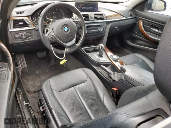 2014 BMW 4 Series 428i with VIN WBA3N3C51EF711635, listed as a Copart auction lot 54813555 with 110,285 mi miles and Salvage title. Bid and sale history available at DreamBid. Image 8.
