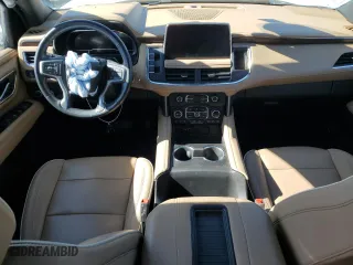 2023 Chevrolet Tahoe Premier with VIN 1GNSKSKD3PR144704, listed as a Copart auction lot 50347615 with 48,937 mi miles and Salvage Title. Bid and sale history available at carsss.com. Image 8.