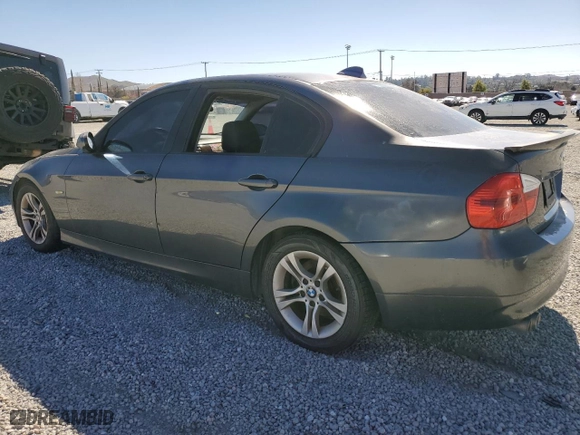 2008 BMW 3 Series 328i with VIN WBAVC53578F009284, listed as a Copart auction lot 46631395 with 123,115 mi miles and Clean Title. Bid and sale history available at carsss.com. Image 2.