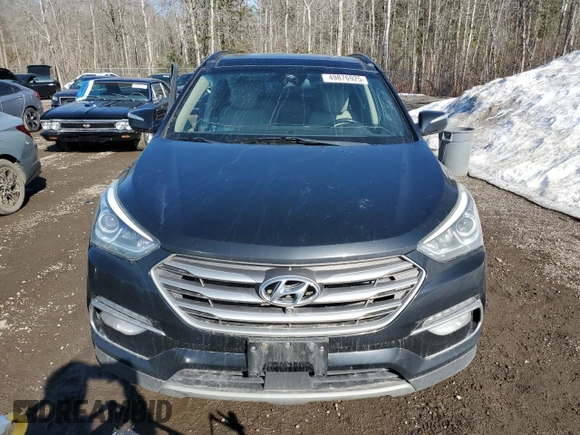 2017 Hyundai Santa Fe 2.0T with VIN 5XYZUDLA6HG475262, listed as a Copart auction lot 49876925 with 232,078 mi miles and Salvage title. Bid and sale history available at DreamBid. Image 5.