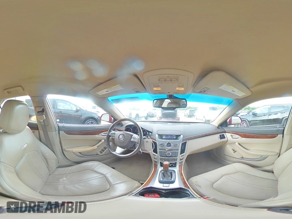 2012 Cadillac CTS Luxury with VIN 1G6DE5E52C0146864, listed as a Copart auction lot 62344445 with 122,648 mi miles and Salvage title. Bid and sale history available at DreamBid. Image 14.