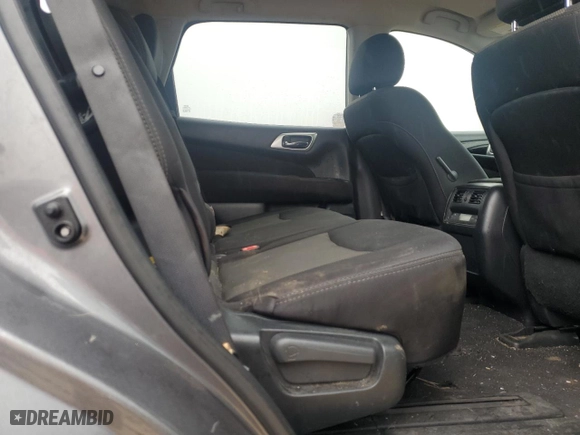 2017 Nissan Pathfinder S with VIN 5N1DR2MN9HC632896, listed as a Copart auction lot 51003845 with 142,214 mi miles and Clean Title. Bid and sale history available at carsss.com. Image 10.