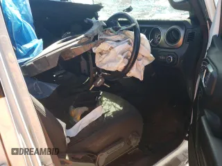 2021 Jeep Wrangler Unlimited Sport with VIN 1C4HJXKN6MW652237, listed as a Copart auction lot 75054554 with Not provided miles and Salvage title. Bid and sale history available at DreamBid. Image 8.