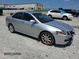 2006 Acura TSX Navi with VIN JH4CL96956C020863, listed as a Copart auction lot 62026715 with 163,374 mi miles and Salvage title. Bid and sale history available at DreamBid. Image 4.