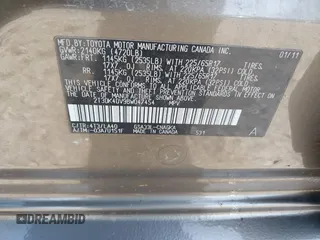 2011 Toyota RAV4 Ltd with VIN 2T3DK4DV9BW047454, listed as a IAAI auction lot 41825304 with 104,536 mi miles. Bid and sale history available at carsss.com. Image 9.