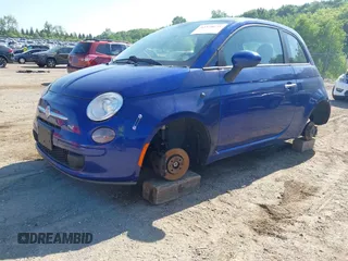 2012 FIAT 500 Pop with VIN 3C3CFFAR8CT114609, listed as a IAAI auction lot 42578651 with 126,922 mi miles and . Bid and sale history available at DreamBid. Image 2.