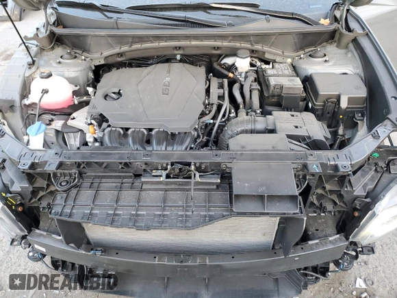 2024 Hyundai Tucson SEL with VIN 5NMJFCDE5RH334967, listed as a Copart auction lot 77625654 with 9,051 mi miles and Salvage Title. Bid and sale history available at carsss.com. Image 13.