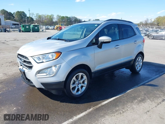 2018 Ford EcoSport SE with VIN MAJ3P1TE5JC192737, listed as a IAAI auction lot 41892922 with 69,581 mi miles. Bid and sale history available at carsss.com. Image 18.