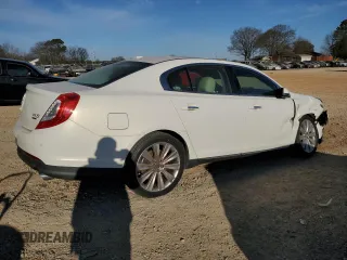 2013 Lincoln MKS EcoBoost with VIN 1LNHL9FTXDG604941, listed as a Copart auction lot 47445485 with 66,591 mi miles and Salvage title. Bid and sale history available at DreamBid. Image 3.