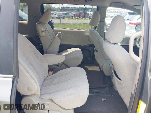 2011 Toyota Sienna LE AAS with VIN 5TDKK3DC7BS014356, listed as a IAAI auction lot 42137928 with 198,400 mi miles and . Bid and sale history available at DreamBid. Image 8.