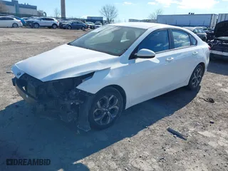2021 Kia Forte LXS with VIN 3KPF24AD0ME325838, listed as a IAAI auction lot 41628351 with 57,846 mi miles. Bid and sale history available at carsss.com. Image 2.