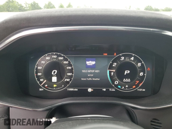 2024 Jaguar F-Pace SVR с VIN SADCZ2EE5RA737077, выставлен на аукционе Copart как лот 65398014 с пробегом 6 184 миль миль и Списание • Salvage title. История ставок и продаж доступна на DreamBid. Изображение 9.