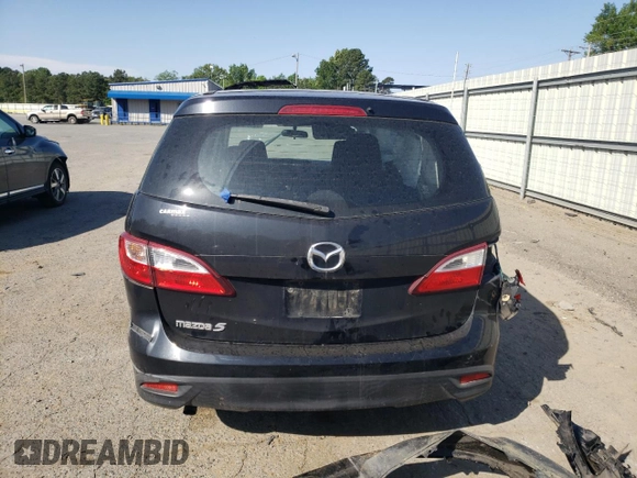 2013 Mazda 5 Sport with VIN JM1CW2BLXD0144823, listed as a Copart auction lot 52531205 with Not Provided miles and Salvage Title. Bid and sale history available at DreamBid. Image 6.