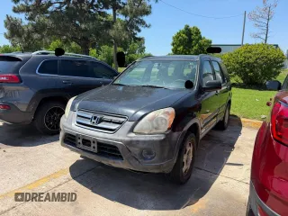 2006 Honda CR-V LX with VIN JHLRD68516C004132, listed as a Copart auction lot 55897555 with 192,107 mi miles and Clean Title. Bid and sale history available at DreamBid. Image 2.