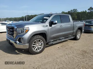 2020 GMC Sierra 1500 z VIN 3GTP8DET8LG229849, wystawiony jako Copart lot #59476435 z przebiegiem Nie podano mil oraz Szkoda całkowita • Salvage title. Historia ofert i sprzedaży dostępna na DreamBid. Obrazek 1.
