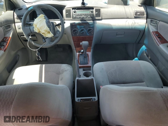 2007 Toyota Corolla CE с VIN 2T1BR30E77C749731, выставлен на аукционе Copart как лот 57351085 с пробегом Не указан миль и Списание • Salvage title. История ставок и продаж доступна на DreamBid. Изображение 8.