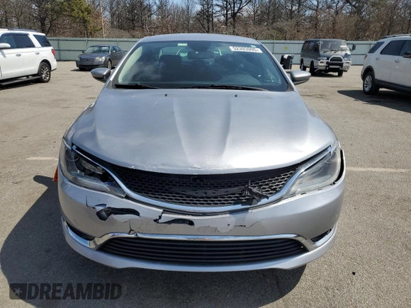 2015 Chrysler 200 Limited with VIN 1C3CCCAB7FN654760, listed as a Copart auction lot 52393095 with 180,187 mi miles and Salvage Title. Bid and sale history available at carsss.com. Image 5.