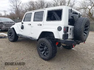 2017 Jeep Wrangler Unlimited Sahara with VIN 1C4BJWEG4HL752776, listed as a IAAI auction lot 41834737 with 110,791 mi miles. Bid and sale history available at carsss.com. Image 3.