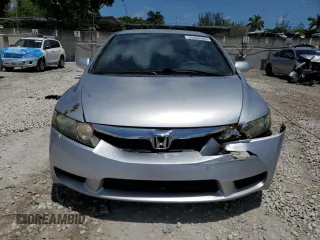 2010 Honda Civic LX with VIN 2HGFA1F54AH326835, listed as a Copart auction lot 55992885 with 78,004 mi miles and Salvage Title. Bid and sale history available at DreamBid. Image 5.