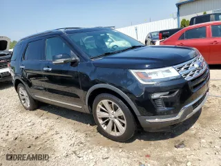 2018 Ford Explorer Limited with VIN 1FM5K7FH5JGC83246, listed as a Copart auction lot 67142934 with 140,627 mi miles and Salvage Title. Bid and sale history available at carsss.com. Image 4.