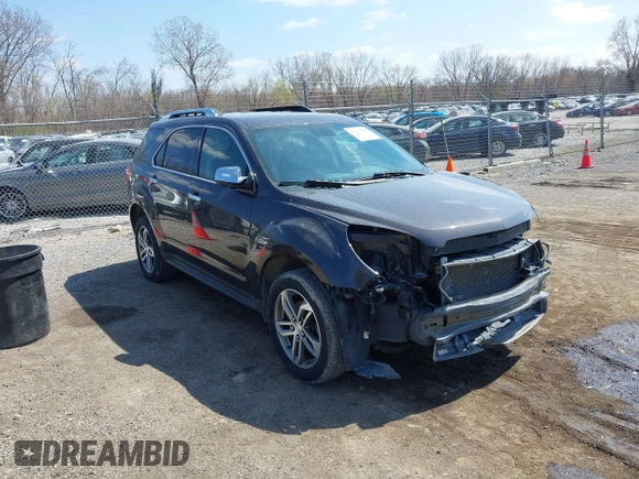 2016 Chevrolet Equinox LTZ z VIN 2GNFLGEK1G6284168, wystawiony jako IAAI lot #41937389 z przebiegiem 184 853 mil mil oraz . Historia ofert i sprzedaży dostępna na DreamBid. Obrazek 1.