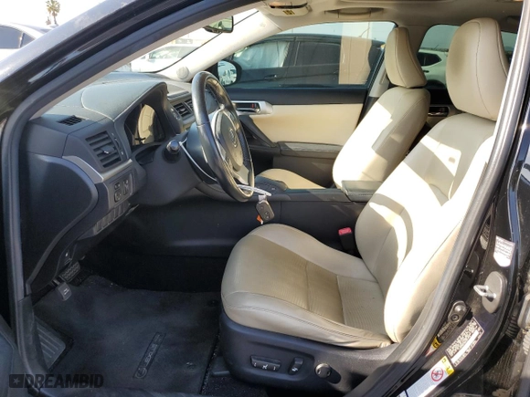2011 Lexus CT 200h with VIN JTHKD5BH3B2029978, listed as a Copart auction lot 52156045 with 202,213 mi miles and Salvage Title. Bid and sale history available at carsss.com. Image 7.