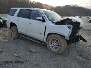 2020 GMC Yukon SLT with VIN 1GKS2BKC6LR277729, listed as a Copart auction lot 48570925 with 0 mi miles and Salvage Title. Bid and sale history available at carsss.com. Image 4.