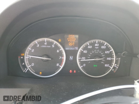 2014 Acura RDX Tech Pkg with VIN 5J8TB3H54EL009090, listed as a Copart auction lot 47875765 with 54,115 mi miles and Salvage Title. Bid and sale history available at carsss.com. Image 9.
