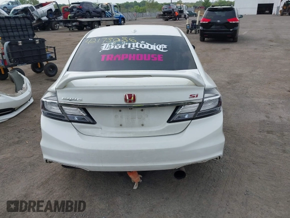 2014 Honda Civic Si z VIN 2HGFB6E58EH704379, wystawiony jako IAAI lot #42173086 z przebiegiem 146 651 mil mil oraz . Historia ofert i sprzedaży dostępna na DreamBid. Obrazek 17.