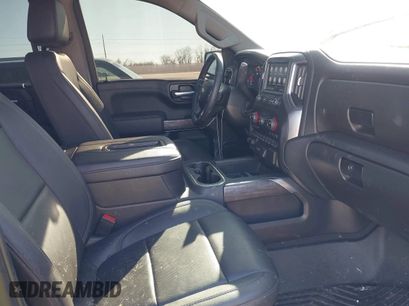 2022 Chevrolet Silverado 1500 LTZ with VIN 3GCUYGET2NG176721, listed as a IAAI auction lot 41382048 with 46,316 mi miles and . Bid and sale history available at DreamBid. Image 5.