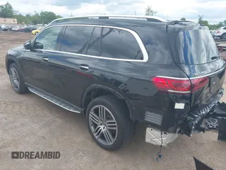 2020 Mercedes-Benz GLS 450 with VIN 4JGFF5KEXLA163523, listed as a IAAI auction lot 42270281 with 57,387 mi miles and . Bid and sale history available at DreamBid. Image 3.
