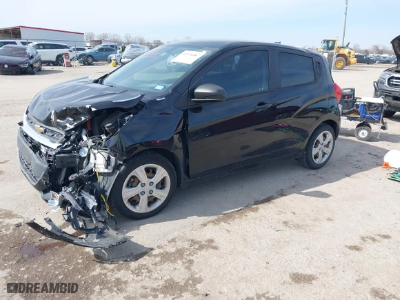 2021 Chevrolet Spark LS with VIN KL8CB6SA3MC704531, listed as a IAAI auction lot 41576687 with 76,795 mi miles. Bid and sale history available at carsss.com. Image 17.
