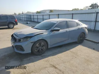 2018 Honda Civic EX z VIN SHHFK7H53JU232591, wystawiony jako Copart lot #59910175 z przebiegiem 76 253 mil mil oraz Szkoda całkowita • Salvage title. Historia ofert i sprzedaży dostępna na DreamBid. Obrazek 1.