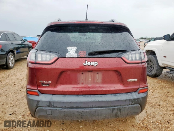 2019 Jeep Cherokee Latitude with VIN 1C4PJMCB5KD337646, listed as a Copart auction lot 58588455 with 120,845 mi miles and Salvage title. Bid and sale history available at DreamBid. Image 6.