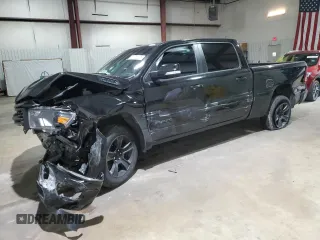 2022 Ram 1500 Big Horn with VIN 1C6RREMT0NN393921, listed as a Copart auction lot 87750085 with 0 mi miles and Salvage Title. Bid and sale history available at carsss.com. Image 1.