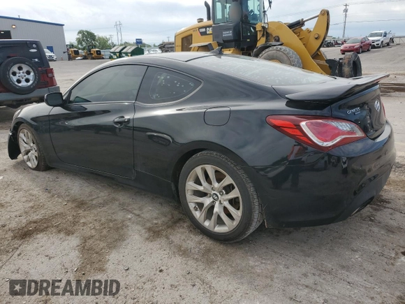 2014 Hyundai Genesis Coupe Premium with VIN KMHHT6KD4EU115015, listed as a Copart auction lot 54055895 with 199,541 mi miles and Salvage title. Bid and sale history available at DreamBid. Image 2.