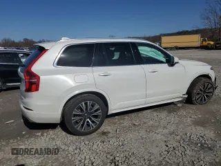 2020 Volvo XC90 Momentum with VIN YV4102PK2L1540873, listed as a Copart auction lot 47115885 with 66,156 mi miles and Salvage Title. Bid and sale history available at carsss.com. Image 3.