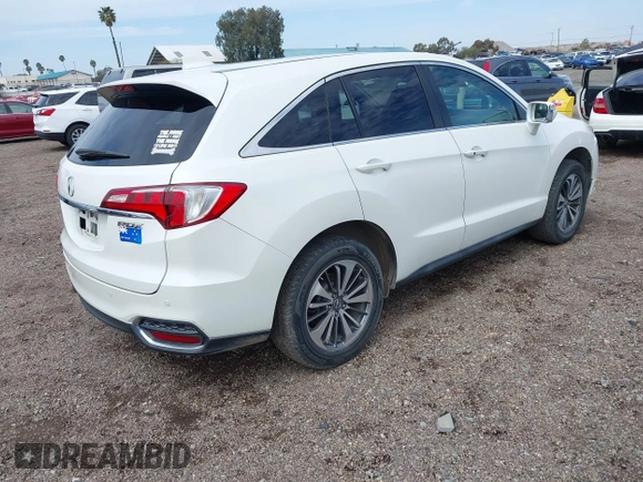 2017 Acura RDX Advance with VIN 5J8TB3H70HL001087, listed as a IAAI auction lot 41799341 with 125,205 mi miles and . Bid and sale history available at DreamBid. Image 4.