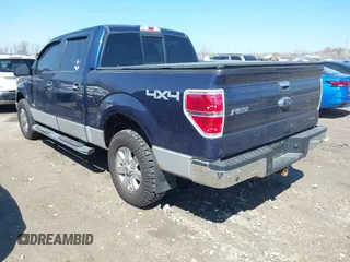 2013 Ford F-150 XL with VIN 1FTFW1ET1DFD46837, listed as a IAAI auction lot 42017411 with 120,023 mi miles. Bid and sale history available at carsss.com. Image 3.