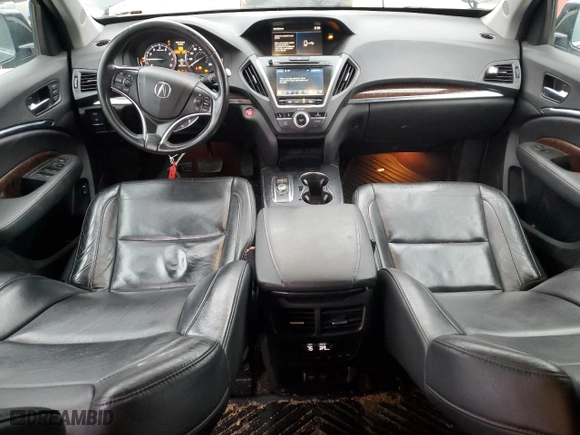 2018 Acura MDX with VIN 5J8YD4H39JL007740, listed as a Copart auction lot 84236104 with 123,133 mi miles and Salvage Title. Bid and sale history available at carsss.com. Image 8.
