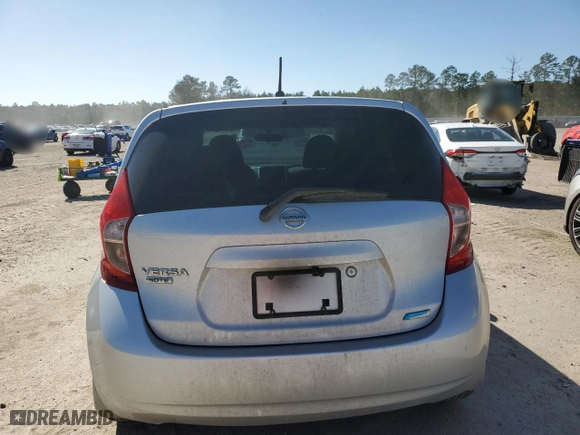 2014 Nissan Versa Note SV with VIN 3N1CE2CP8EL400565, listed as a Copart auction lot 43509865 with 134,837 mi miles and Salvage Title. Bid and sale history available at carsss.com. Image 6.