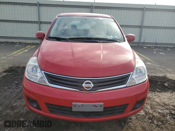 2010 Nissan Versa 1.8 SL with VIN 3N1BC1CP7AL460276, listed as a Copart auction lot 73652014 with 164,615 mi miles and Salvage Title. Bid and sale history available at carsss.com. Image 5.
