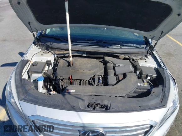 2017 Hyundai Sonata 2.4L with VIN 5NPE24AF8HH586326, listed as a IAAI auction lot 41811836 with 109,860 mi miles and . Bid and sale history available at carsss.com. Image 10.