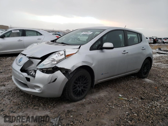 2016 Nissan LEAF S with VIN 1N4BZ0CP3GC314506, listed as a Copart auction lot 72103602 with 0 mi miles. Bid and sale history available at carsss.com. Image 1.