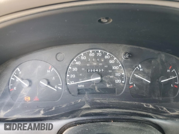 1997 Ford Ranger XL with VIN 1FTCR14A7VPB26334, listed as a Copart auction lot 55489345 with 230,433 mi miles and Clean Title. Bid and sale history available at carsss.com. Image 9.