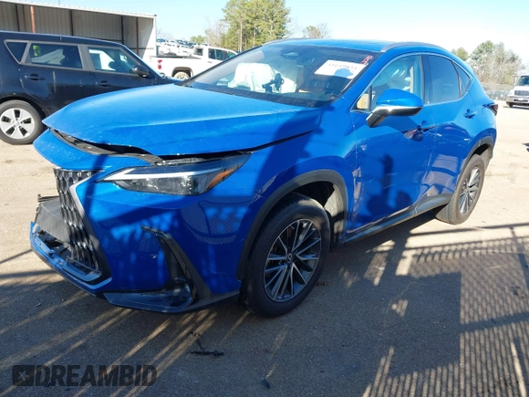 2023 Lexus NX with VIN 2T2GDCAZ0PC004353, listed as a IAAI auction lot 41649834 with 19,585 mi miles. Bid and sale history available at carsss.com. Image 17.