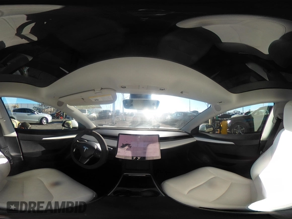 2022 Tesla Model 3 Long Range z VIN 5YJ3E1EB4NF331218, wystawiony jako IAAI lot #41827613 z przebiegiem 84 088 mil mil oraz . Historia ofert i sprzedaży dostępna na DreamBid. Obrazek 18.
